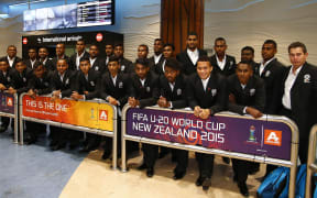 Fiji arrives in New Zealand for the Under 20 Football World Cup.