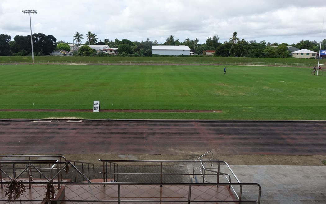 View from the main stand at Teufaiva