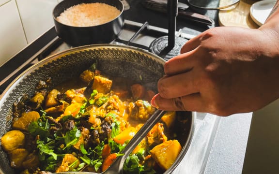 Celebrating Cook Islands Language Week - Puakanio Tarenga or goat curry