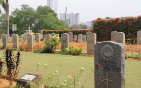 Cheras Cemetery in Kuala Lumpur.