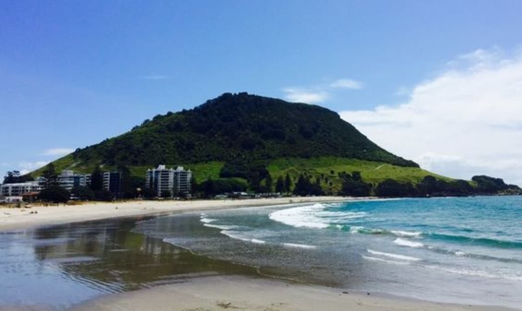 Mauao is used as a training ground to get fit.