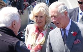 The prince and duchess have made it to Dunedin, on the second day of their seven-day visit to New Zealand.