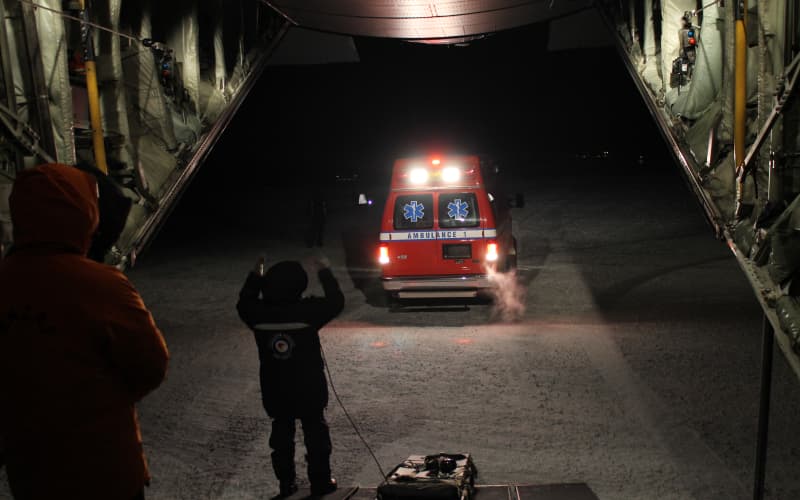 RNZAF medically evacuates person in Antarctica in high-risk mission | RNZ