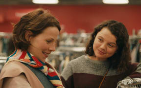 Lili Taylor and Stefania LaVie Owen in the 2023 film Paper Spiders