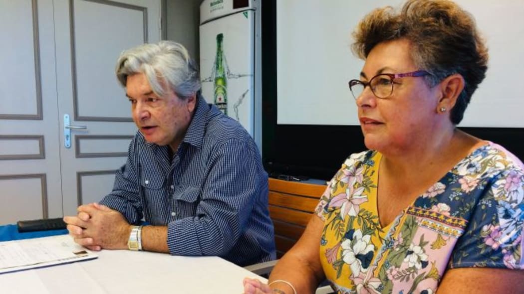 France's right-wing National Rally party candidate, Alain Descombels (Left) "we do not want an associated state, nor of partnership, we want to remain French, and for us, it is priority."