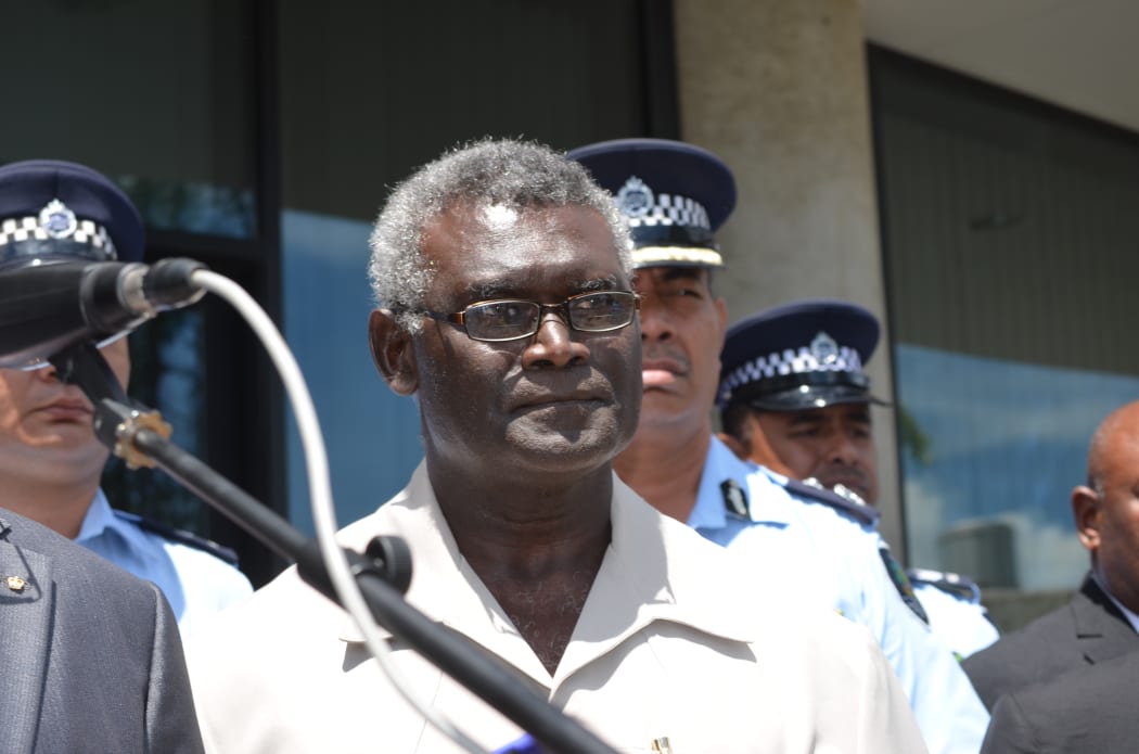 Solomon Islands Prime Minister, Manasseh Sogavare