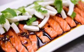 Hawaiian raw fish dish