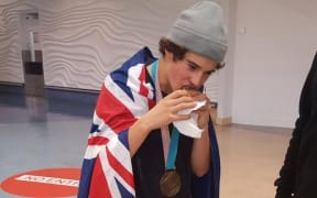 All bronze medallist Nico Porteous wanted upon his return home from Pyeongchang was a steak and pepper pie.