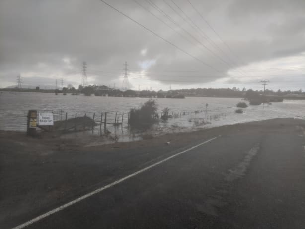 Flooding at Ruakaka.