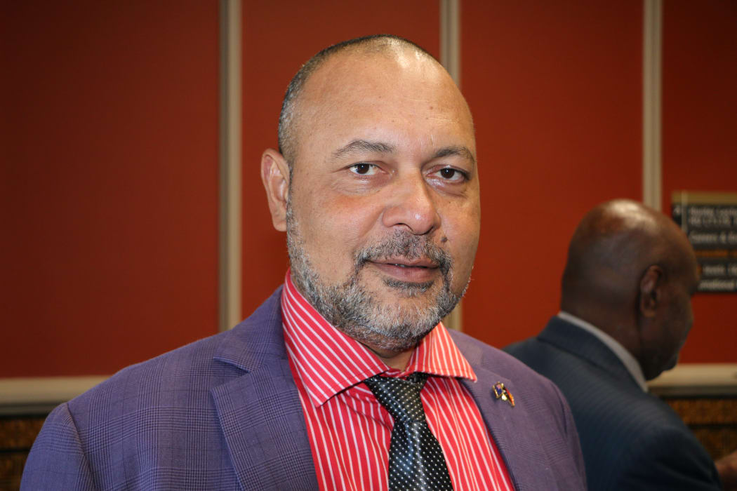 Papua New Guinea's Deputy Prime Minister Sam Basil