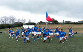 Fans at the Rotorua International Stadium watching Fiji and Manu Samoa clash in this Pacific Nations Cup match on Saturday.