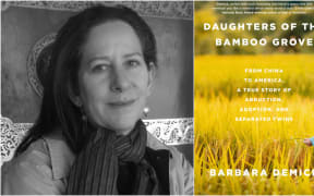 Author Barbara Demick and her book Daughters of the Bamboo Grove.
