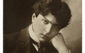 Romanian composer George Enescu