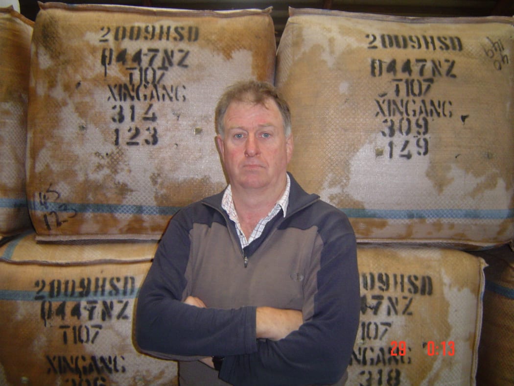 Peter Tate from Fred Tate Wools Ltd