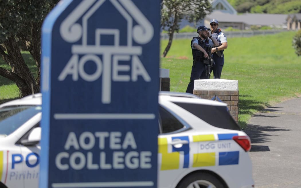 NCEA exams were interrupted for students of Aotea College in Porirua after the school went into lockdown on November 9, 2022.