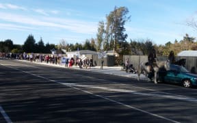 The Walk for Water march to Hastings CBD included two horses and about 200 people.