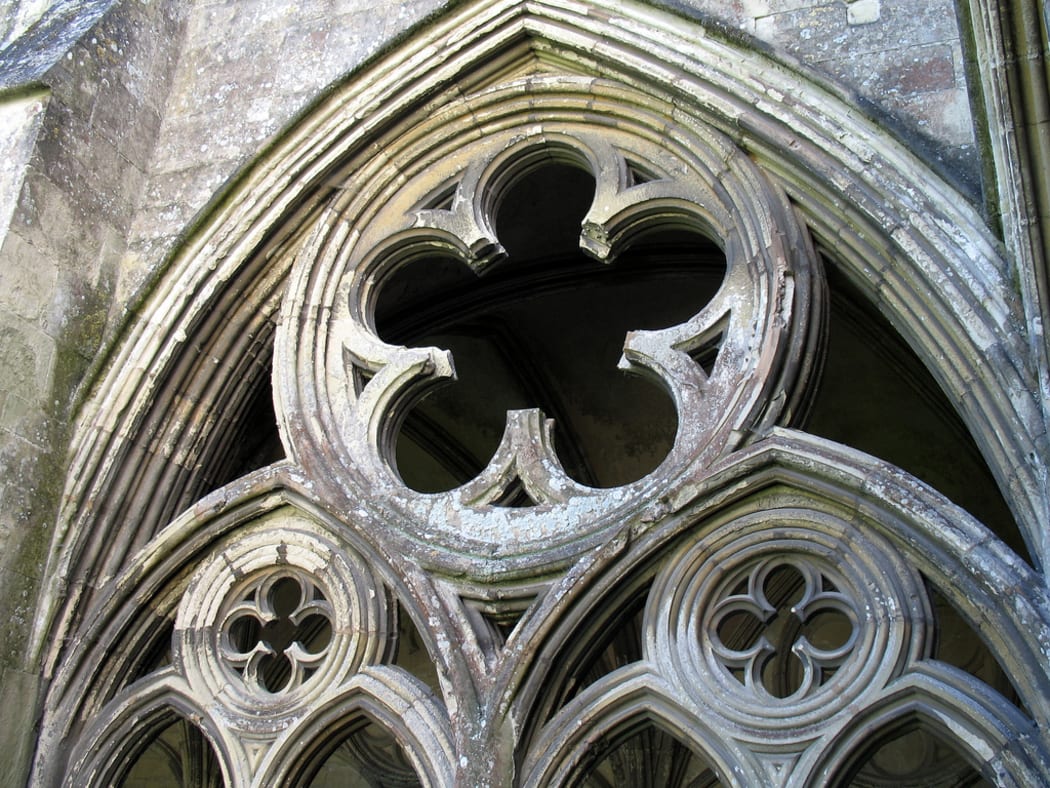 Cloister arch tracery, Salisbury Cathedral