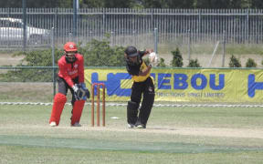 Lega Siaka smashed 22 boundaries, including 12 sixes.