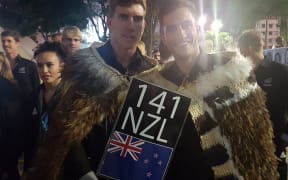 Pete Burling and Blair Tuke in Rio.
