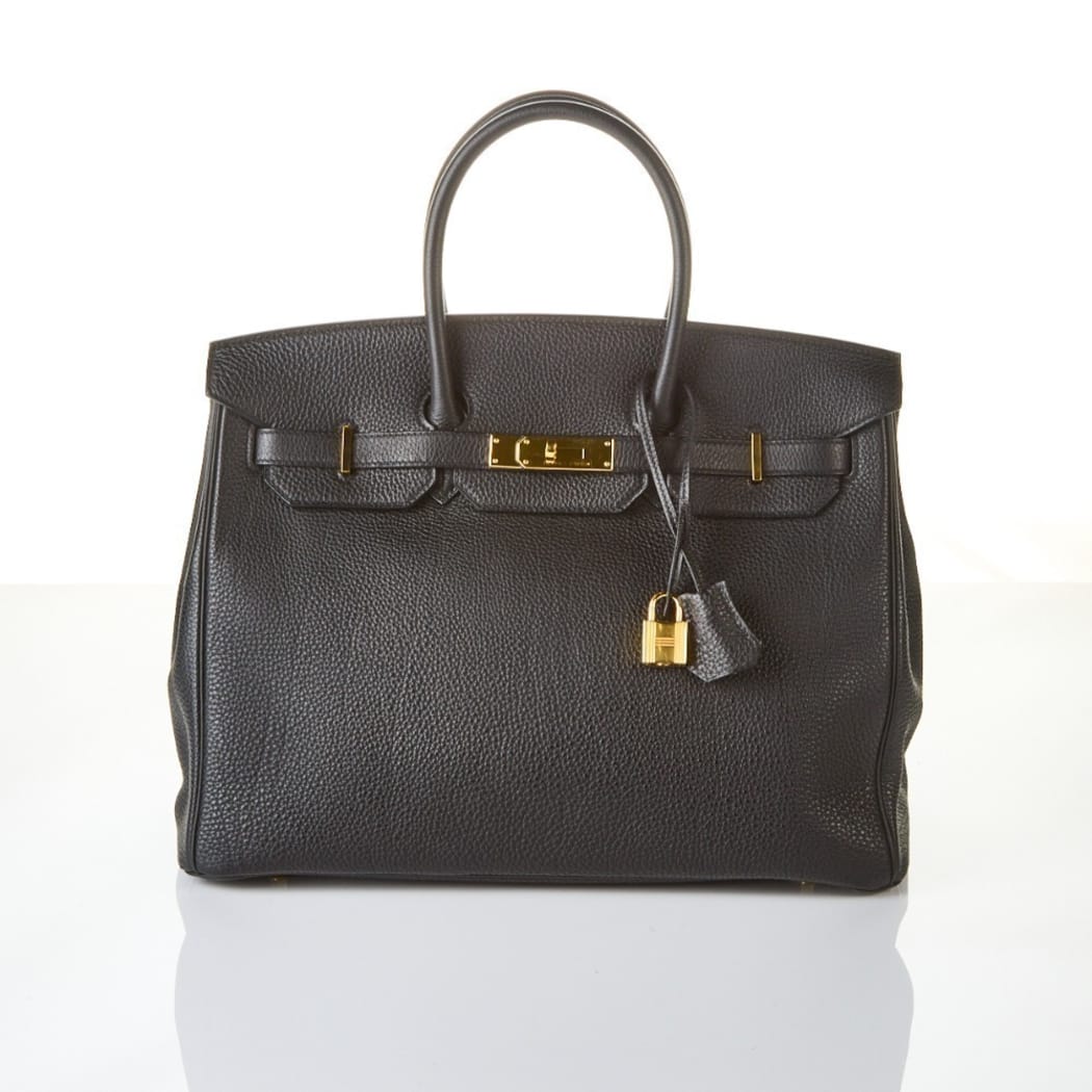 Hermes Noir Togo Leather Birkin 35, with an estimate of $20-$24,000.