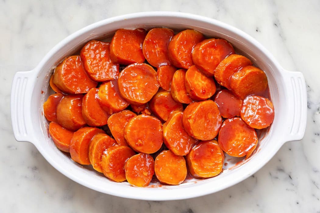 Sweet Potato With Orange Glaze