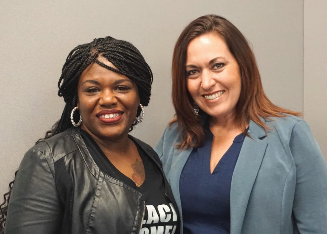 Cori Bush (Missouri) and Amy Villela (Nevada), leading the agenda for change in Knock Down the House.