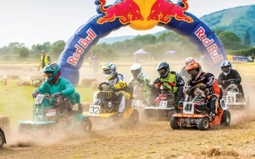 Lawnmower racing is set to draw crowds at Fieldays.