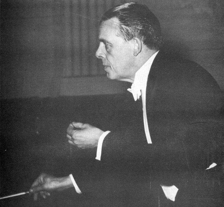 Scottish conductor, Ian Whyte - musical mentor to Marshall Walker.