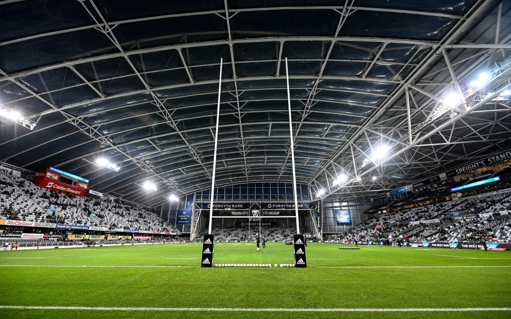 General view of Forsyth Barr Stadium, Dunedin.