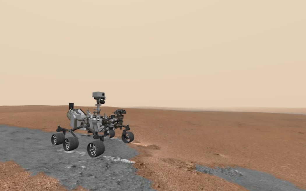 Exploring Mars on the Curiosity Rover