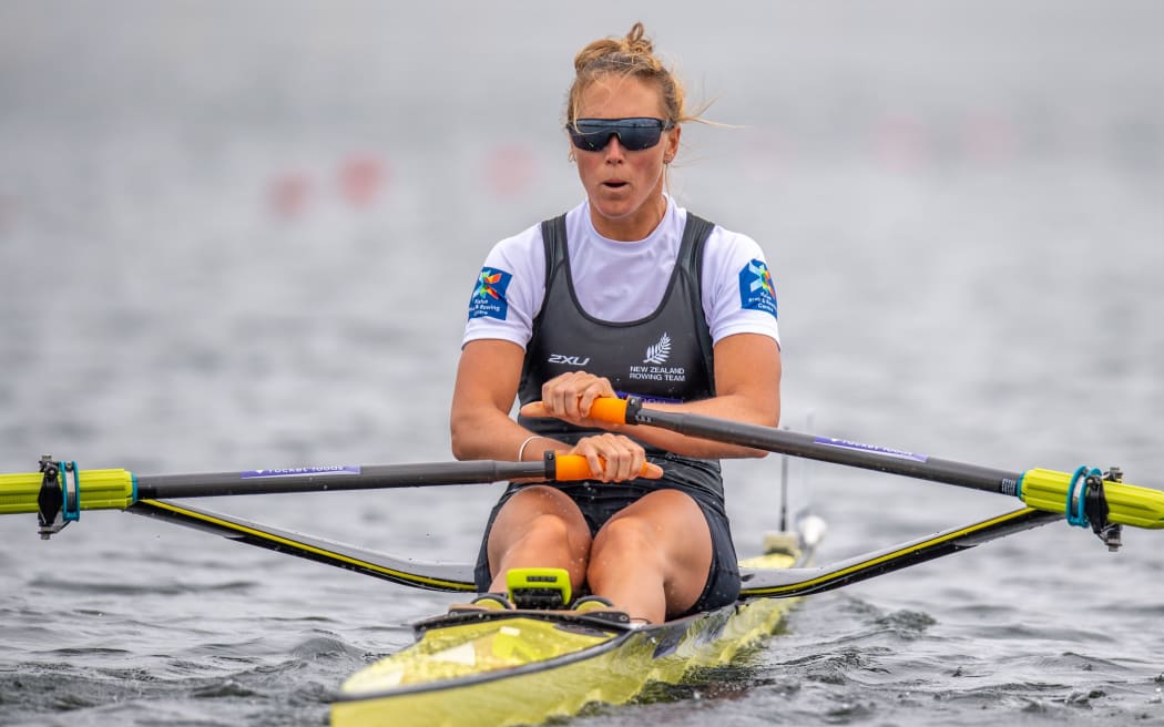 Emma Twigg , New Zealand elite Womens Single Scull