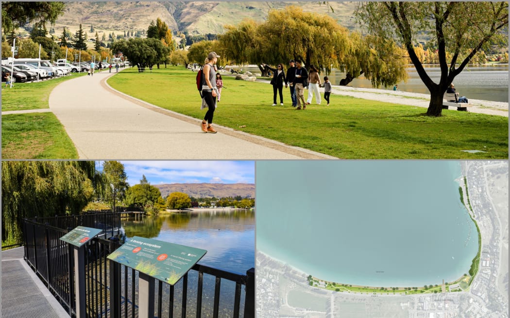 Images of Wanaka lakefront development