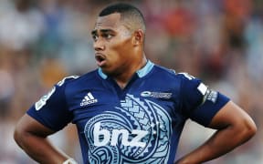 Tevita Li playing for the Blues.