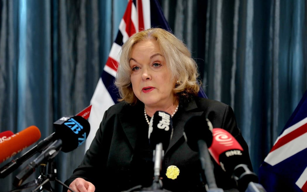 Judith Collins discussed the sinking of the HMNZS Manawanui.