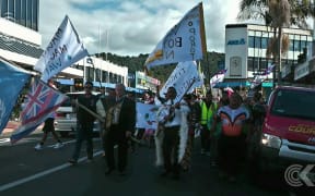 Hundreds protest water bottling proposal in Whangarei: RNZ Checkpoint