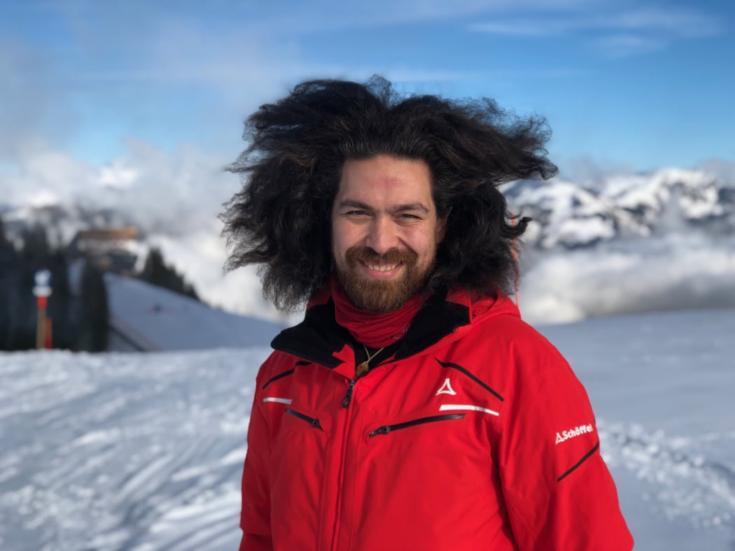 Tongan skier Kasete Naufahu Skeen.