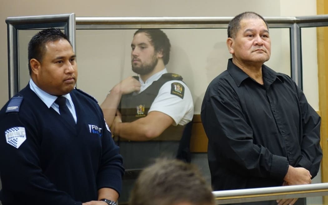 Taite Kupa, right, was sentenced for abusing six children in his care.