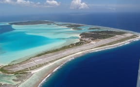 Bora Bora (Motu Mute) Airport in French Polynesia.