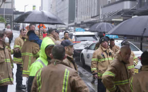 Wellington fire fighter strike