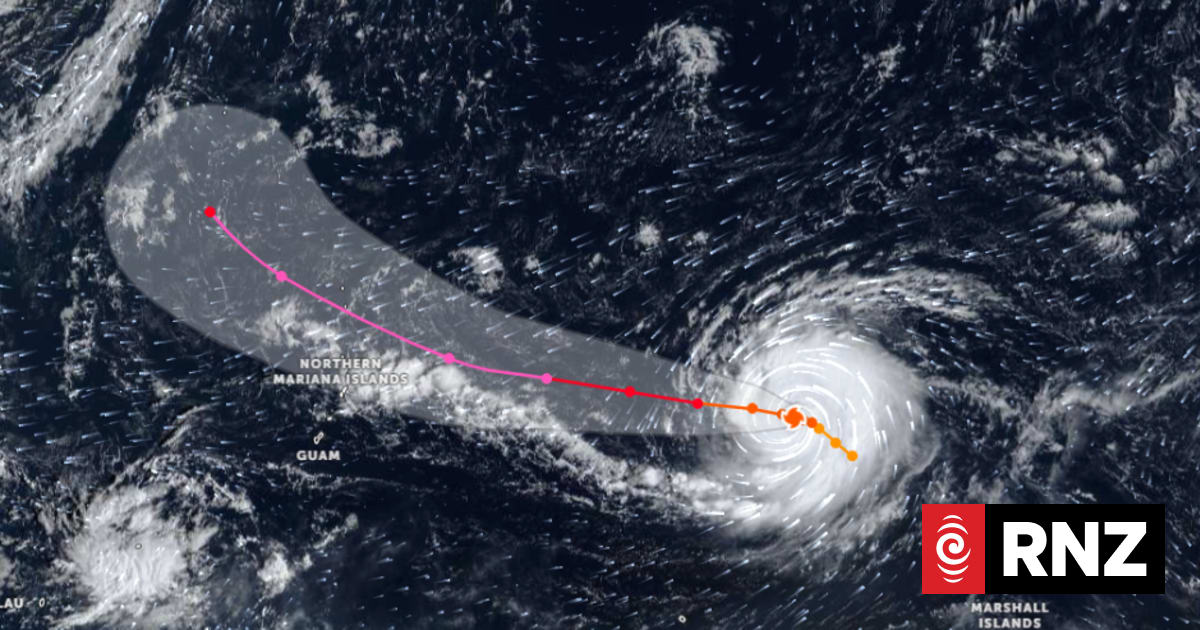 Typhoon In-fa could become super typhoon before reaching Northern Marianas