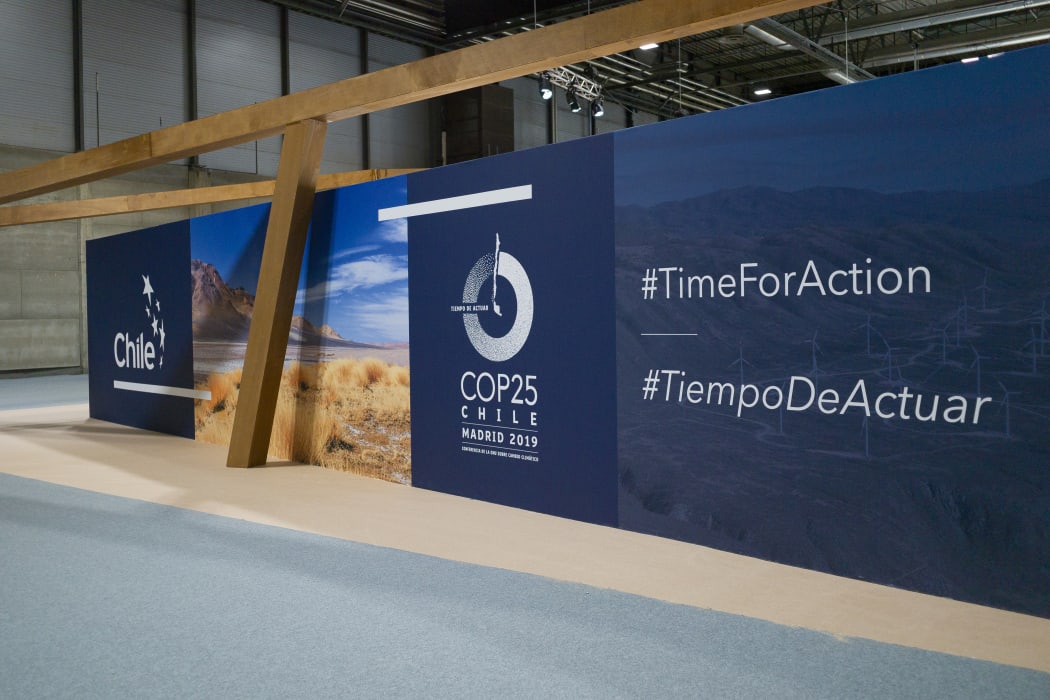 Prepares ahead of the UNFCCC COP25 climate conference on December 1, 2019 in Madrid, Spain.