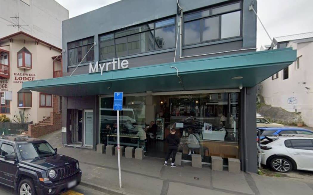 Myrtle Bakery on Kent Terrace in Mount Victoria, Wellington.