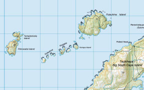 Tamaitemioka and Pohowaitai, two of the Titi Islands south-west of Stewart Island.