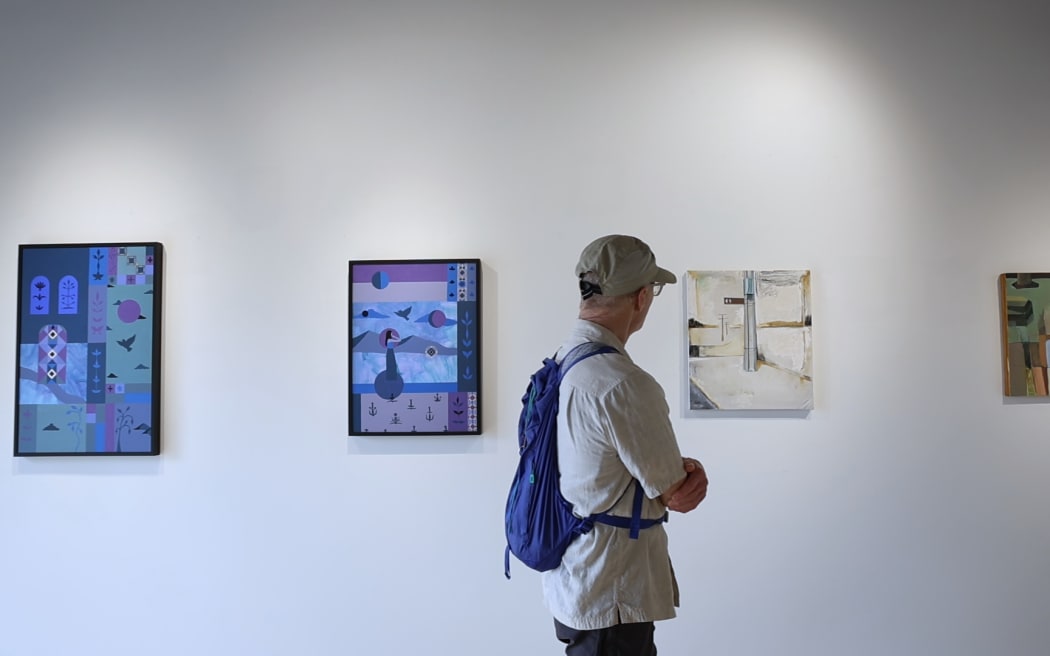 The exhibition 5 Painters features five diverse intergenerational local painters from Auckland.