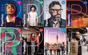 Covers from the now defunct Paperboy magazine.