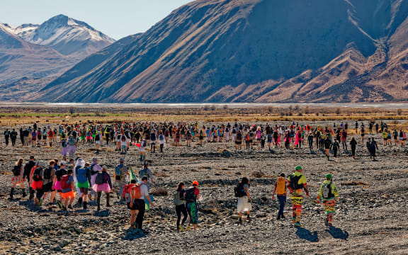 TWALK participants set off on leg one in Mesopotamia, 24 hours of the race to go.