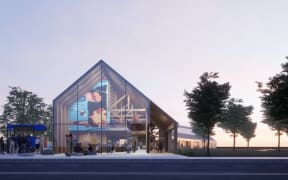 An artist's impression of the proposed Masterton civic facility.