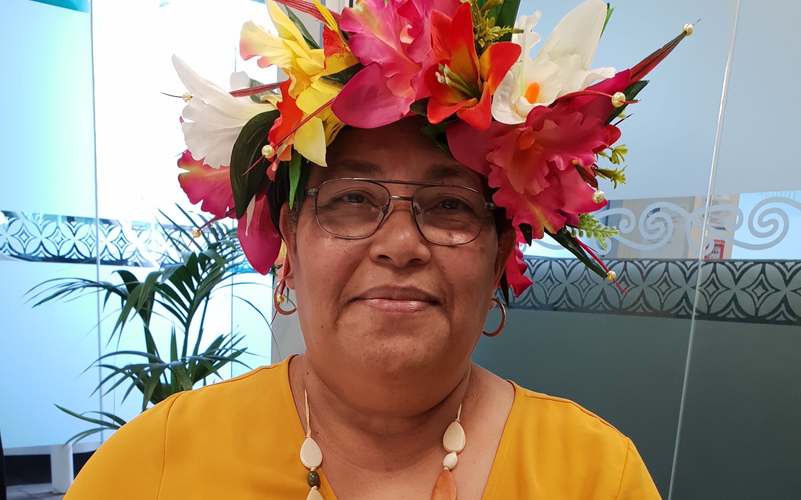 Sagaa Malua of the Tuvalu Auckland community.