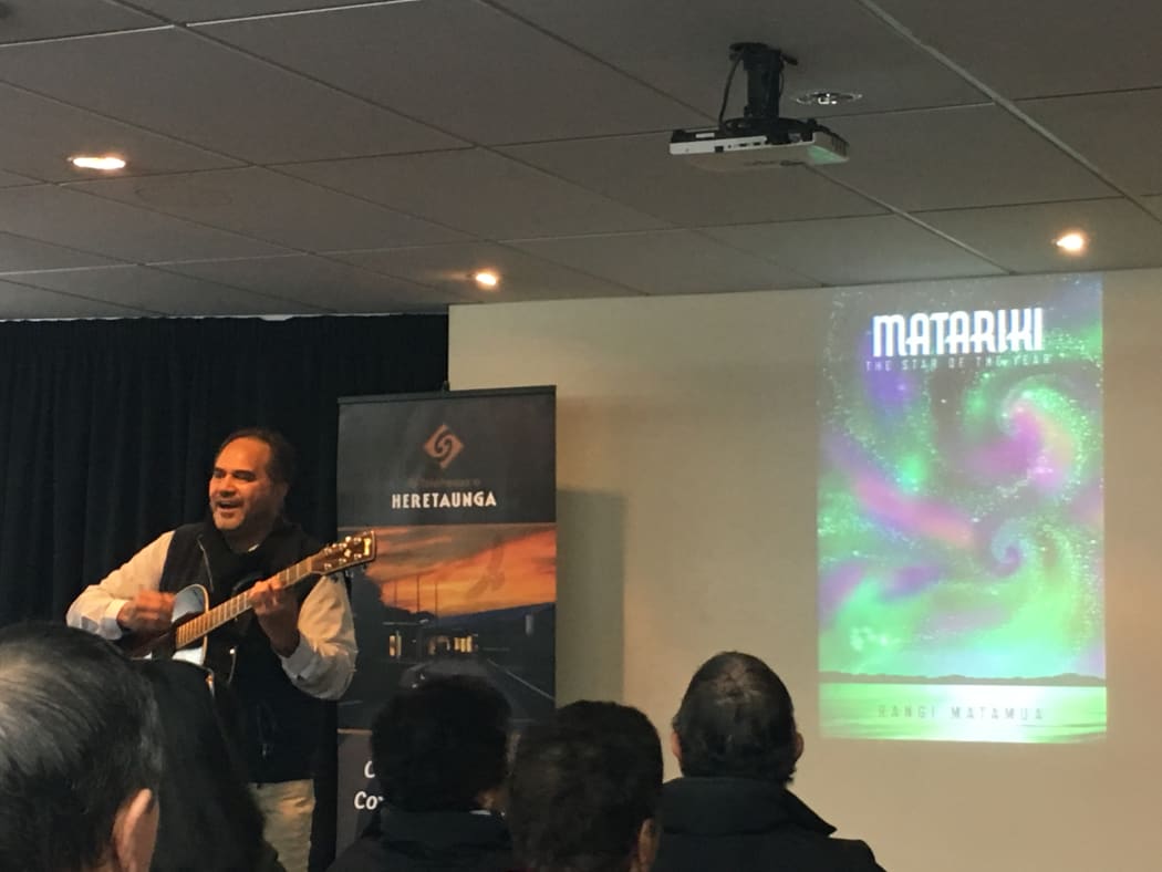 Te Taiwhenua o Heretaunga hosted an evening with Dr Rangi Mataamua.