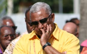 Fiji's Prime Minister Frank Bainimarama